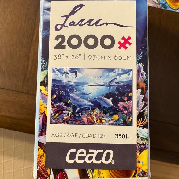 2000 Piece Puzzle “Day of the Dolphins” Christian Riese Lassen - Picture 4 of 4